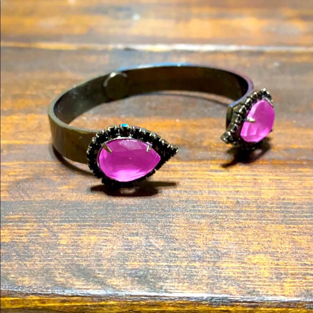 Black & Purple Loren Hope Cuff